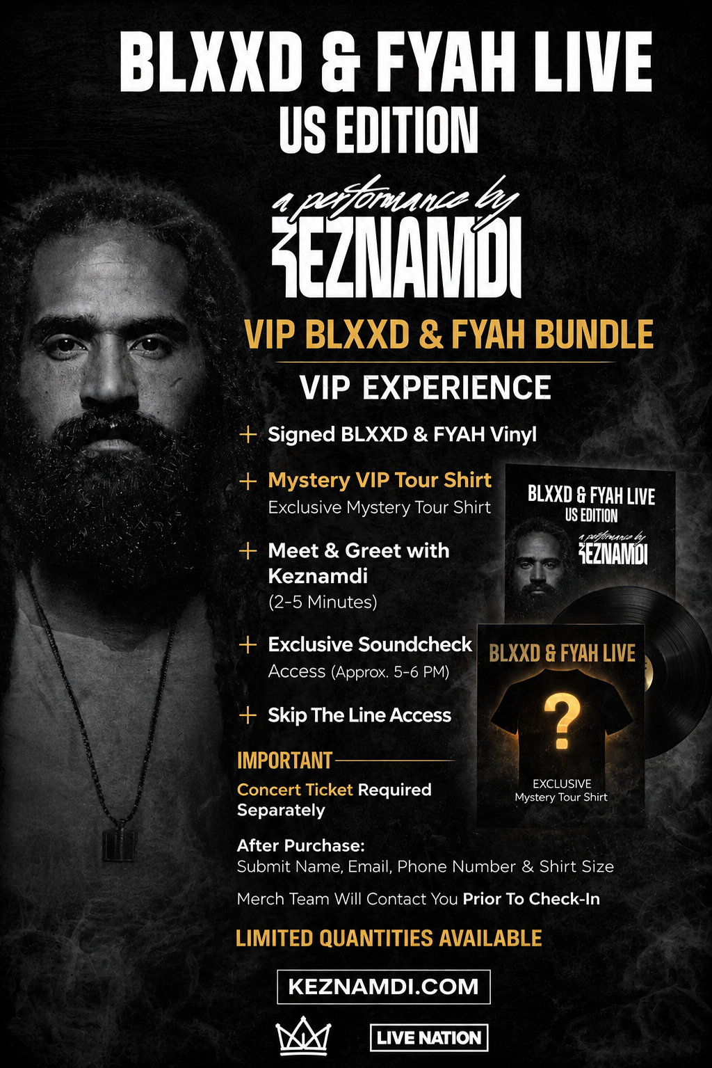 VIP BLXXD & FYAH Bundle – BLXXD & FYAH Live US Edition