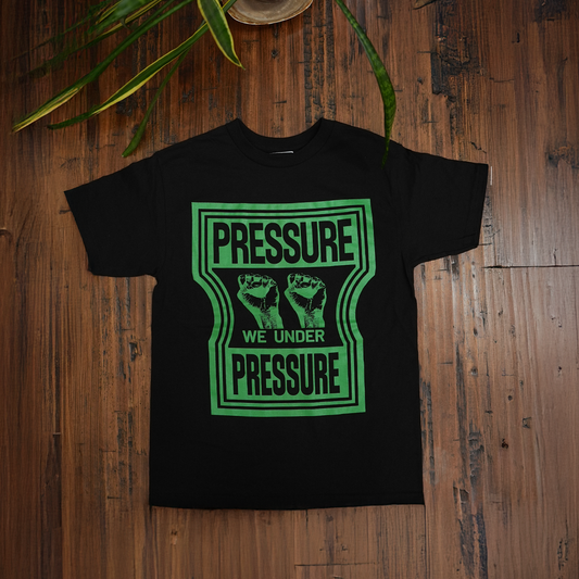 Pressure Green shirt